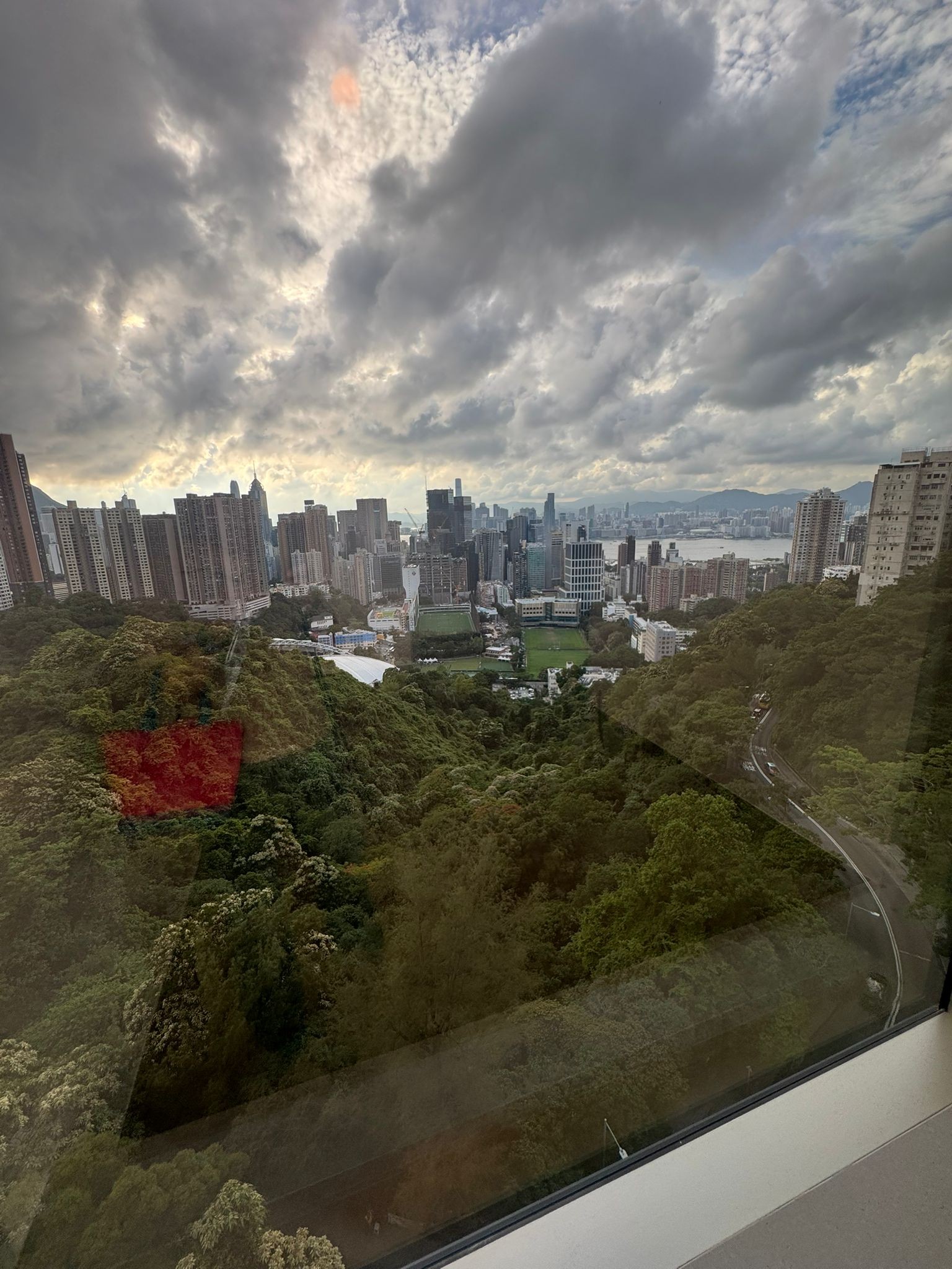 單位望向城市景觀